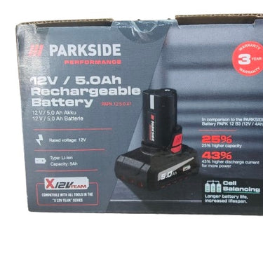 Bateria 12 V 5 Ah PAPK 12 5.0 A1 Parkside Performance B-ware