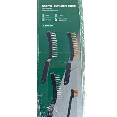 Escovas Metálicas, 4 peças Parkside B-Ware