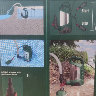 Bomba Submersível para Águas Sujas PARKSIDE »PTPS 1100 B2« B Ware