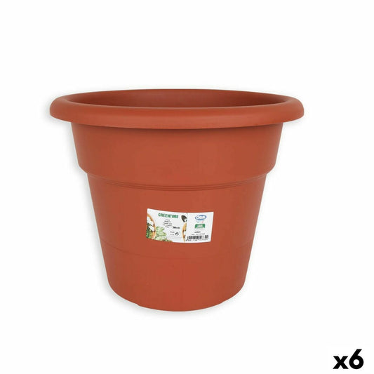 Vaso Dem Greentime Redonda Castanho ø 30 x 24 cm (6 Unidades)