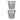 Maceta Autorriego Stefanplast Gaia Gris 15 x 15 x 15 cm Blanco Plástico (12 Unidades)