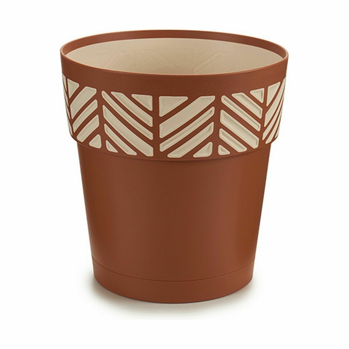 Vaso Autoirrigante Stefanplast Orfeo Terracotta Plastica 19 x 19 x 19 cm (12 Unità)