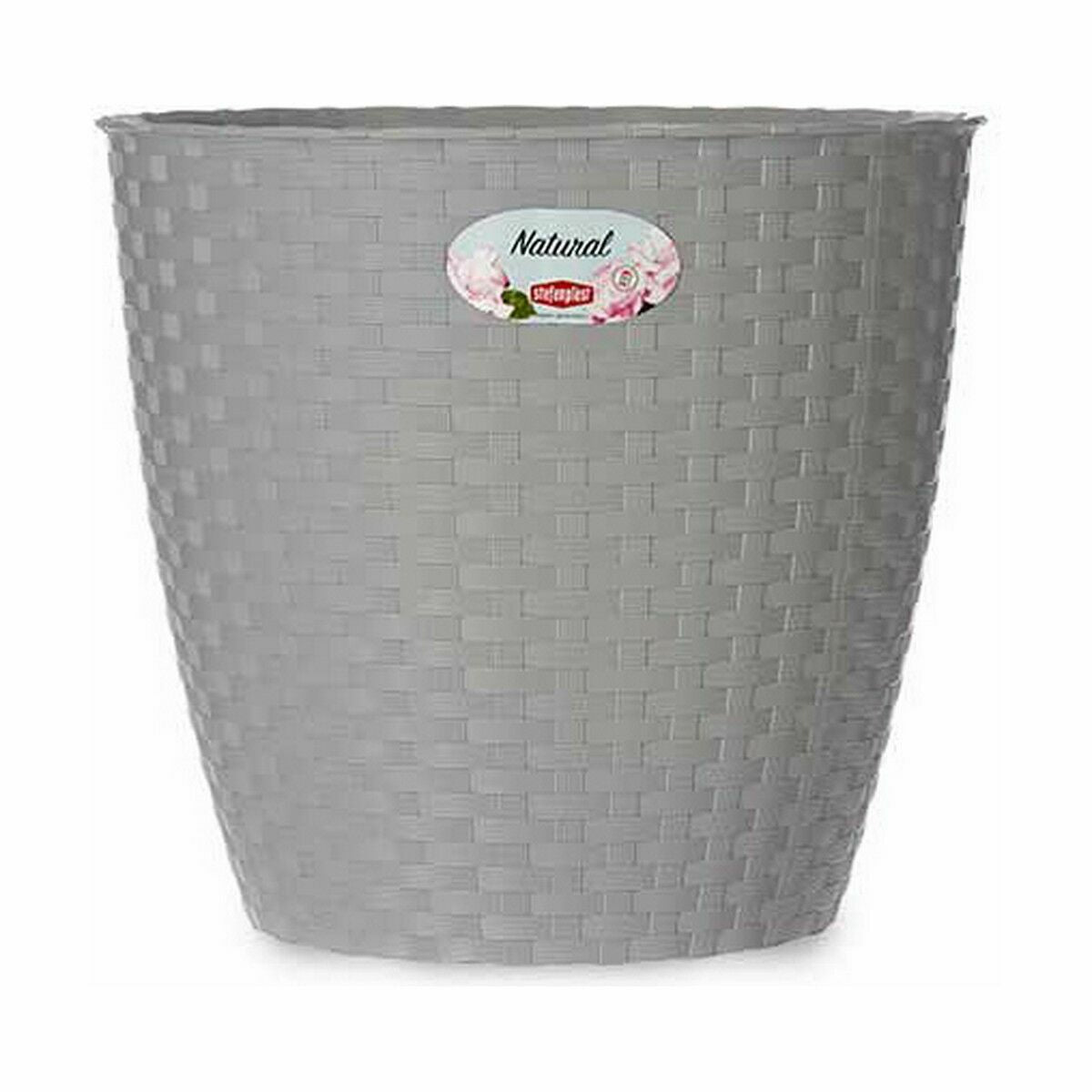 Vaso Stefanplast Grigio Plastica 29 x 26,5 x 29 cm (6 Unità)