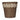 Maceta Autorriego Stefanplast Gaia Marrón Plástico 25 x 25 x 25 cm (6 Unidades)