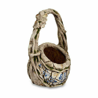 Statua Decorativa da Giardino Vaso Poliresina 25,5 x 44 x 27,5 cm (2 Unità)