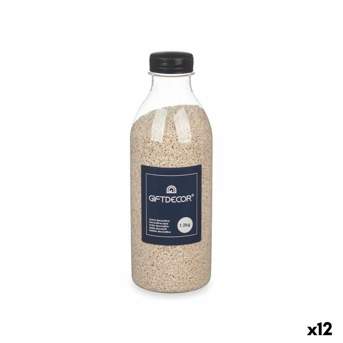 Arena Decorativa Beige 1,2 kg (12 Unidades)