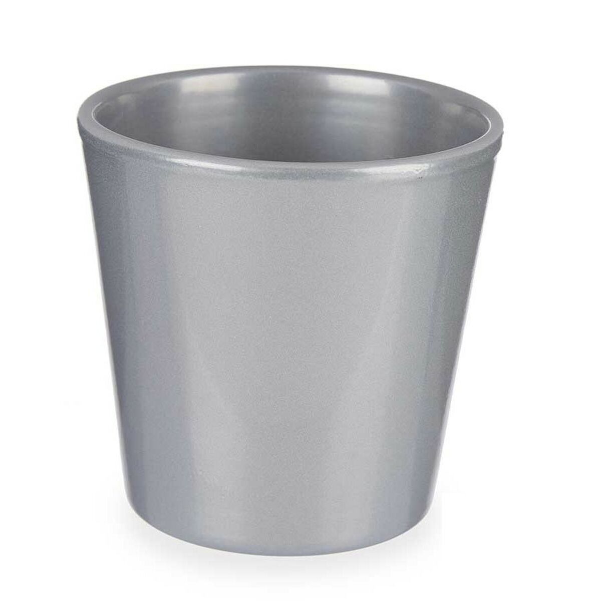 Vaso Ø 14 cm Prateado (6 Unidades)