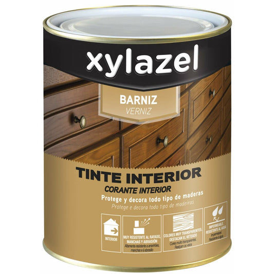 Vernice Xylazel 5396044 Interno Inchiostro Incolore Mat 375 ml