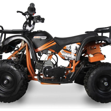 49ccm mini motoquatro  49cc Laranja E-Start