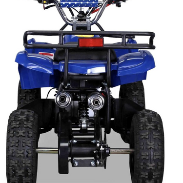 mini motoquatro 49cc Azul RV Racing