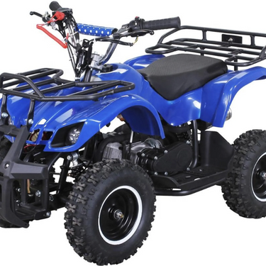 mini motoquatro 49cc Azul RV Racing