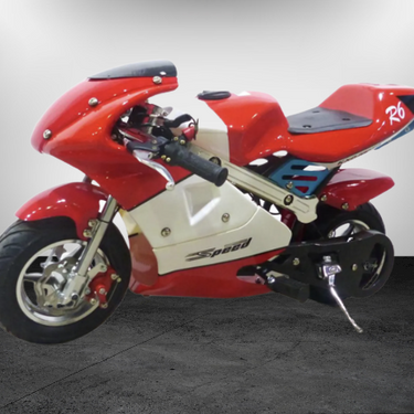 RV-Racing pocket bike dirt bike pocket racing bike mini bike 49ccm mota