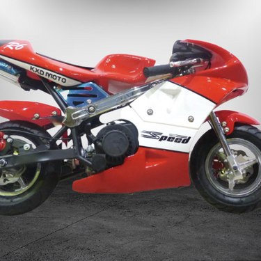 RV-Racing pocket bike dirt bike pocket racing bike mini bike 49ccm mota