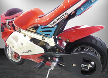 Cargar imagen en el visor de la galería, RV-Racing pocket bike dirt bike pocket racing bike mini bike 49ccm mota
