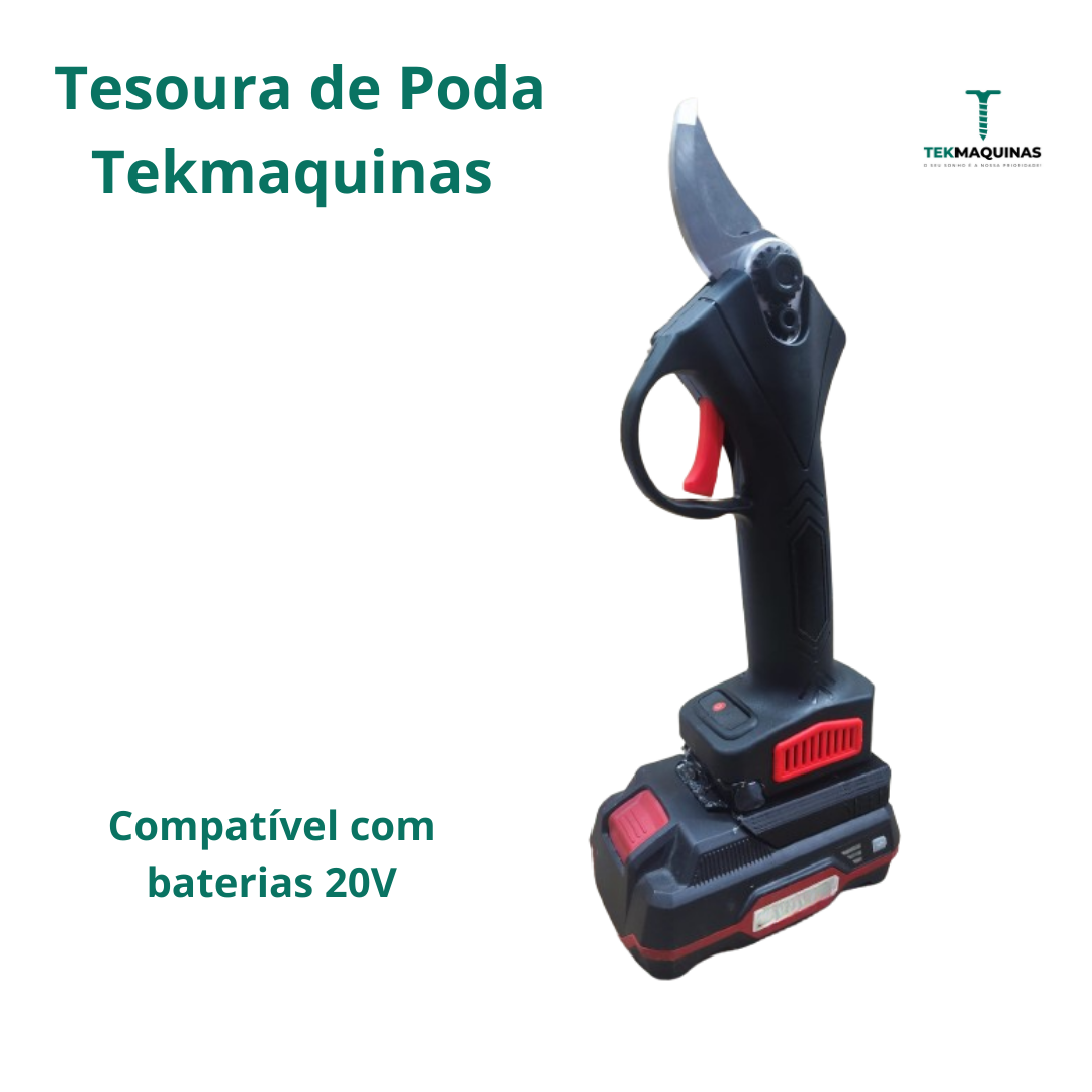 Tesoura de Poda Tekmaquinas 20v