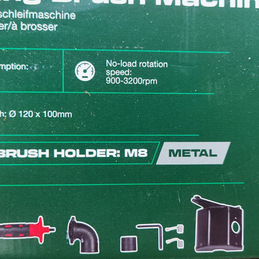 Lixadeira com escova acetinada Parkside PBSM 1300 A1, 1300 W