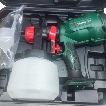 Pistola de pintura 1L PARKSIDE® PFSA 20-Li A1 (sem bateria e carregador) B-ware