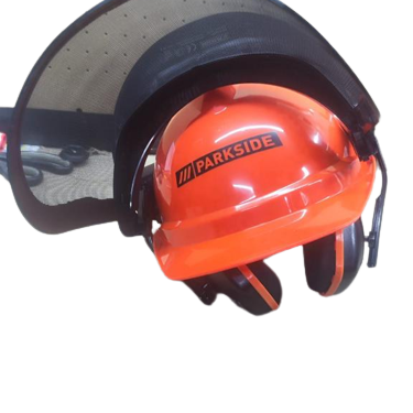 Capacete florestal PARKSIDE, adequado para trabalhar com equipamentos de corte, viseira dobrável B-ware
