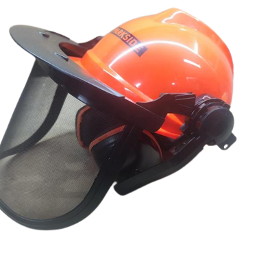 Capacete florestal PARKSIDE, adequado para trabalhar com equipamentos de corte, viseira dobrável B-ware
