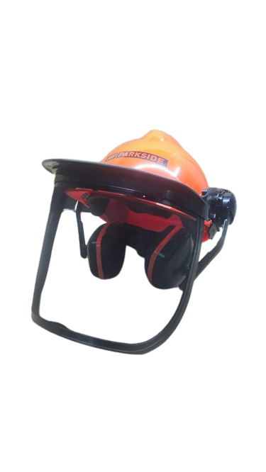 Capacete florestal PARKSIDE, adequado para trabalhar com equipamentos de corte, viseira dobrável B-ware