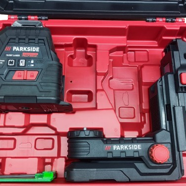 Laser de linha cruzada sem fio PARKSIDE PERFORMANCE 20 V »PKLLP 3360 A1«, sem bateria e carregador B-ware