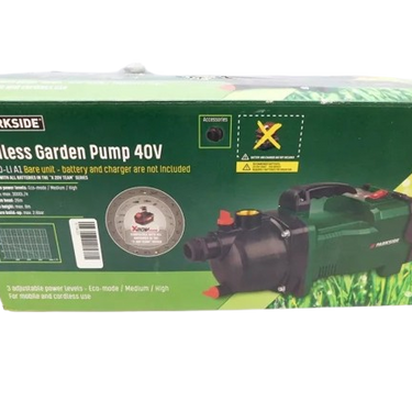 Bomba de jardim sem fio PARKSIDE® 40 V »PGPA 40-Li A1« sem bateria e carregador B-ware