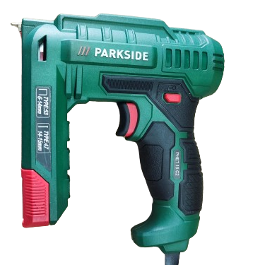 Agrafador elétrico PARKSIDE hobby "PHET 15 C2", incluindo grampos e pregos B