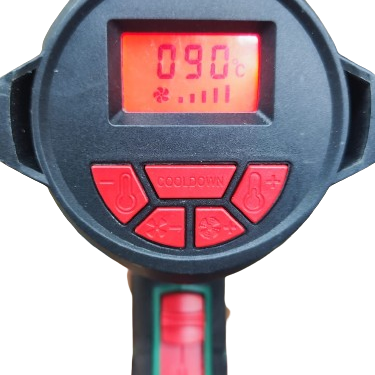 Pistola de ar quente digital com ecrã PARKSIDE »PHLGD 2000 B2«, 2000 W