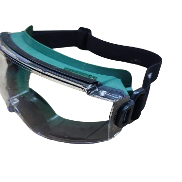 Óculos de segurança PARKSIDE, com campo de visão panorâmico resistente a riscos (verde) B