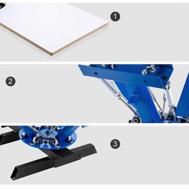 Carrossel de Serigrafia 1 estação 4 cores NOVO