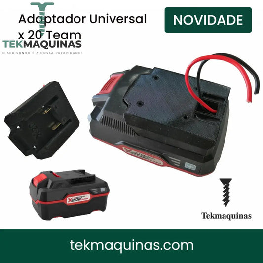 Adaptador Universal Para Baterias Parkside X20V