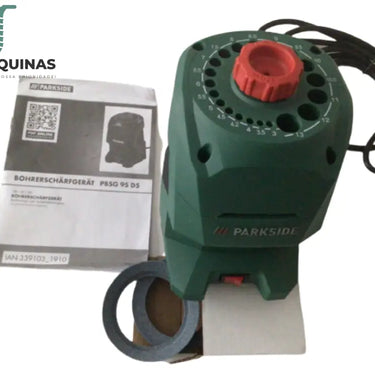 Afiador De Brocas Parkside Pbsg 95 D5 Watts Com 2 Pedras Para Hss