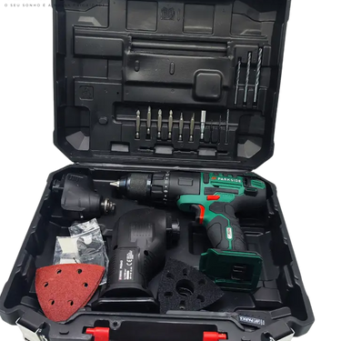 Aparafusadora Parkside Sem Fio »Pkga 20-Li A1« Conjunto De Acessórios 4In1 Punho Macio Parafusadora