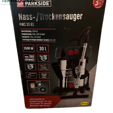 Aspirador A Seco/Húmido Parkside »Pwd 30 B1« 1500 Watts L B-Ware