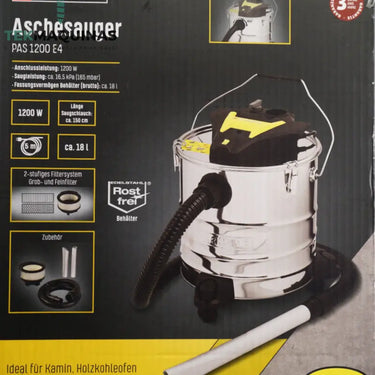 Aspirador De Cinzas Parkside »Pas 1200 F5« 18 L B-Ware