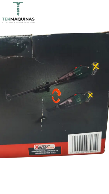 Aspirador De Mão Sem Fio Parkside 20V Com Tubo Para Chão »Phssa 20-Li C1« Bateria E Carregador