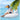 Bóia de piscina Mega Swan Island