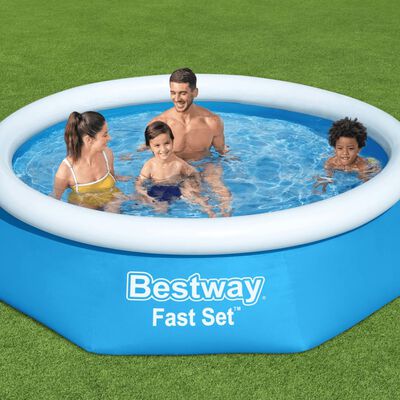 Piscina insuflável redonda Fast Set 244x66 cm