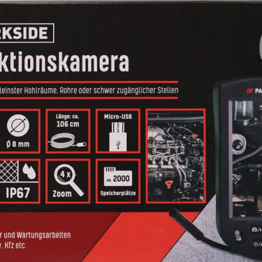 Câmera De Inspeção Parkside Com Display Compacto Pkik 4.3 A1 (1Em Stock) B-Ware