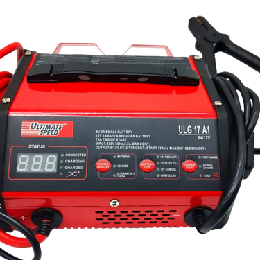 Carregador De Carro Ultimate Speed Com Função Partida Auxiliar Ulg 17 A1