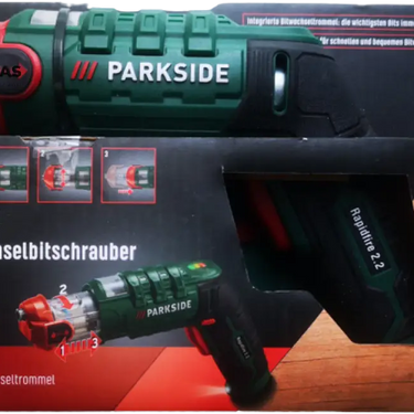 Chave De Bits Intercambiável Sem Fio Parkside® 4V »Rapidfire 2.2« Com Iluminação Led Da Peça