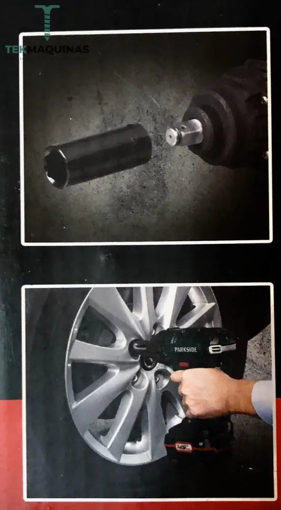 Llave De Impacto A Bateria PARKSIDE Performance Cordless Impact