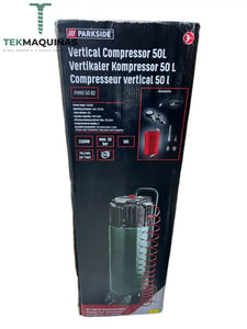 Compressor Vertical Parkside® »Pvko 50 B2« 10 Bar Volume Do Tanque De L B-Ware