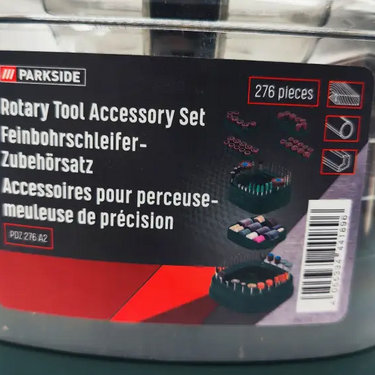 Conjunto De Acessórios Perfuração Parkside Pdz 276 A2 B Ware Ler Descriçao