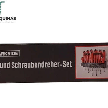 Conjunto De Chaves Fenda Parkside® Com Suporte Parede 37 Peças B-Ware