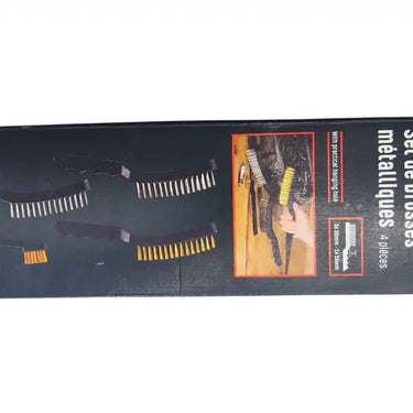 Conjunto De Escovas Arame Parkside 4 Peças B-Ware