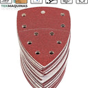 Conjunto De Lixas Velcro Para Diversas Maquinas Lixar 60Peças