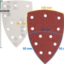 Conjunto De Lixas Velcro Para Diversas Maquinas Lixar 60Peças
