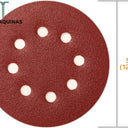 Conjunto De Lixas Velcro Para Lixadeiras 125Mm 100Peças