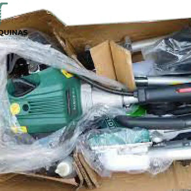 Cortador De Árvores E Sebes A Gasolina Parkside 4 Em 1 Roçadeira B-Ware